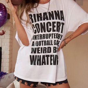 Limited-Edition LVII Surprise Tee Superbowl halftime show concert game day